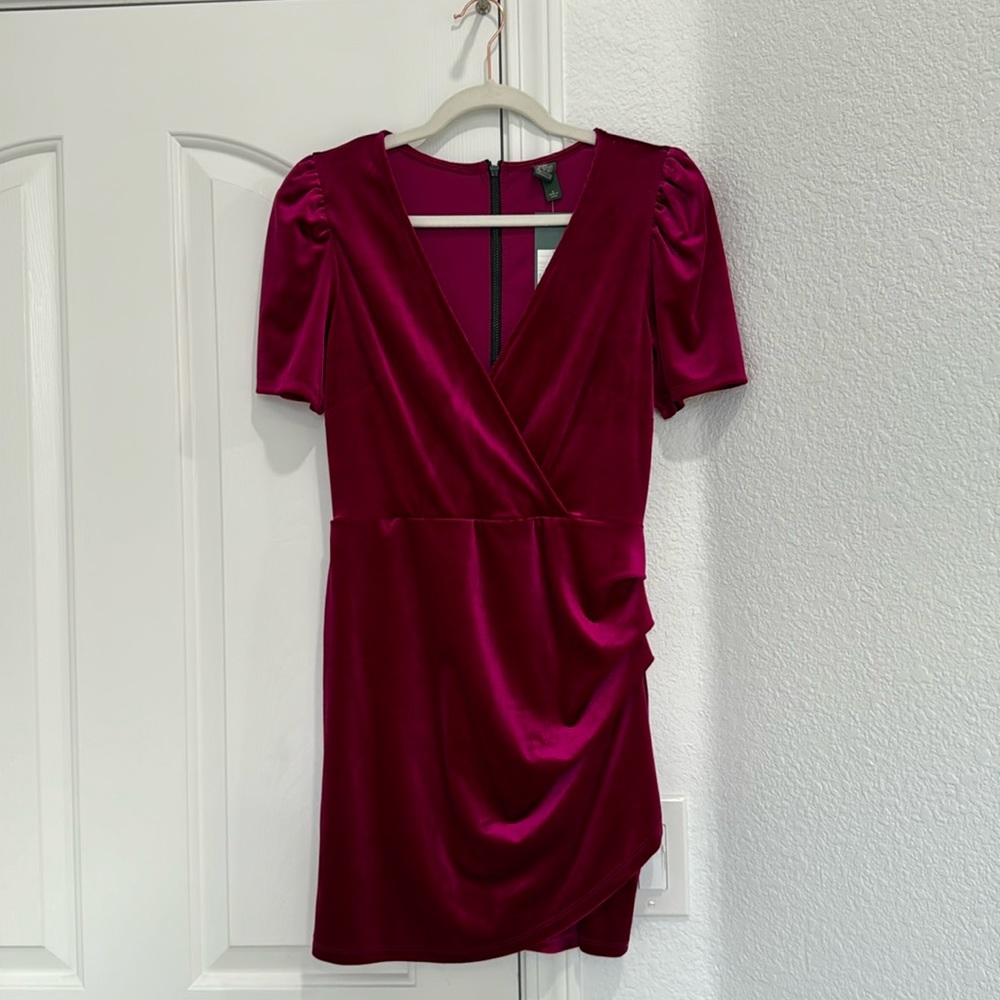 Women’s velvet dress